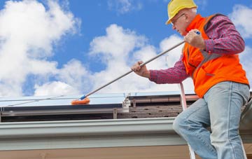 Cymmer soft wash roof cleaning